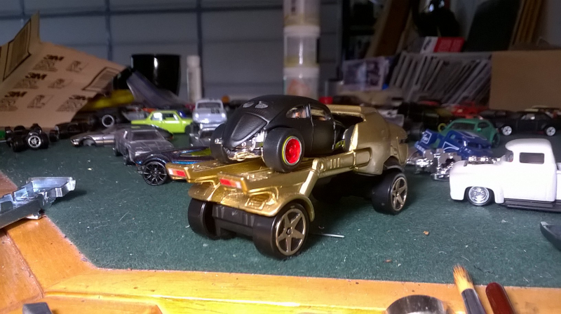I’ll have to do something about the yellow on the wheels
